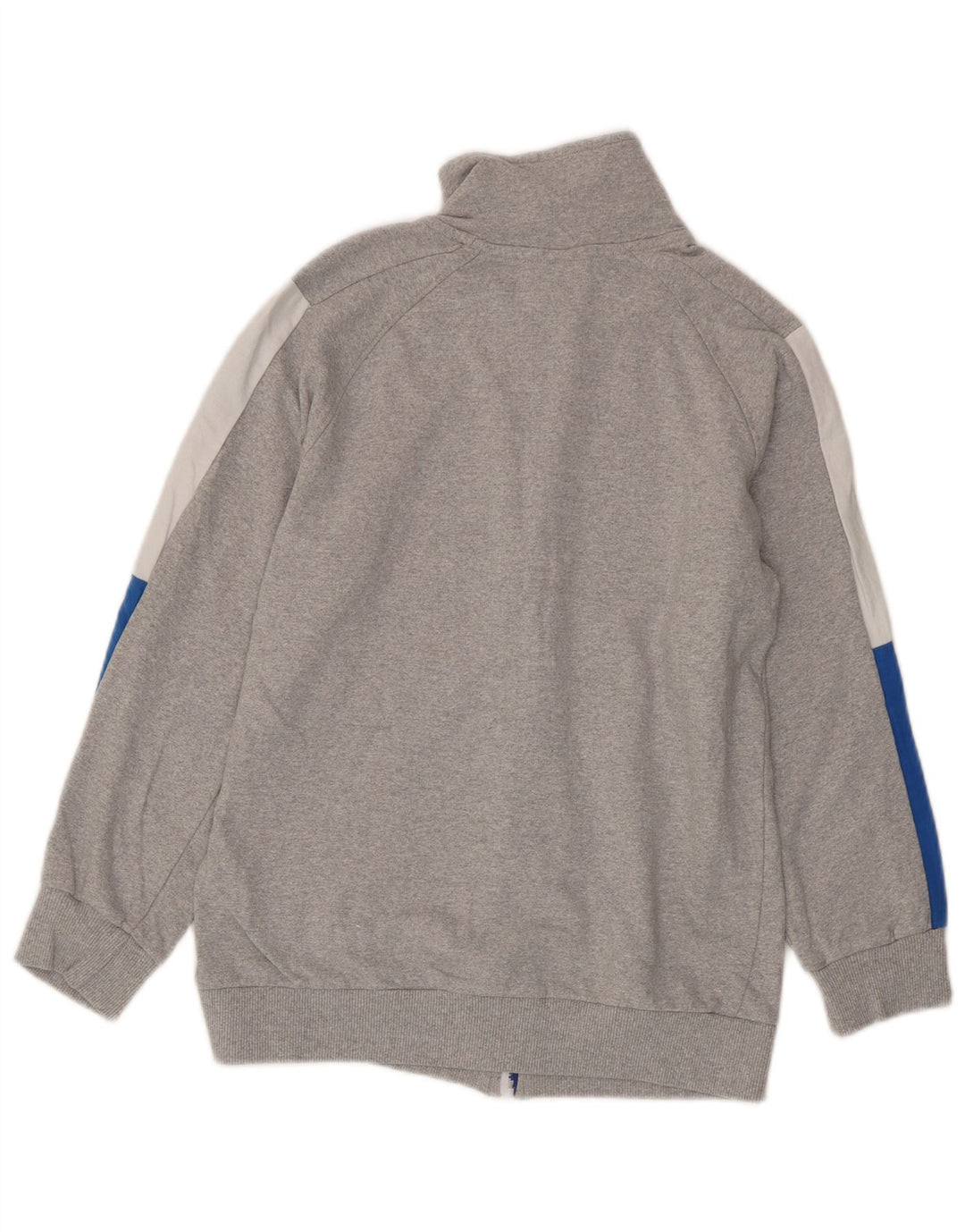 Superga Veste de survêtement pour femme UK 14 Gris moyen Colourblock Coton