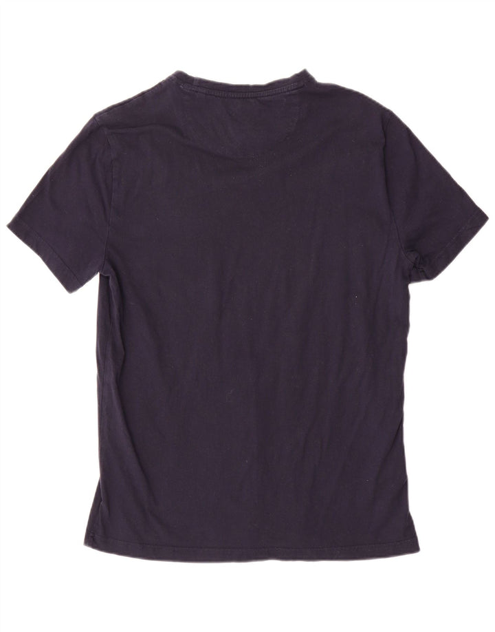 Penguin T-Shirt Homme Bleu Marine Moyen Coton
