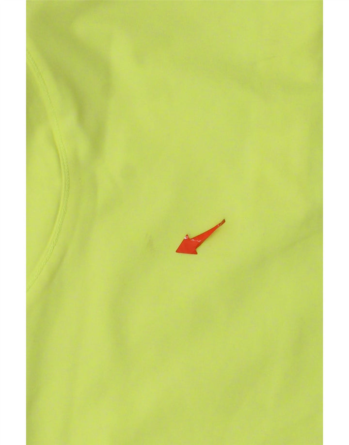 Under Armour Haut de survêtement Cold Gear pour femme UK 8 Small Jaune