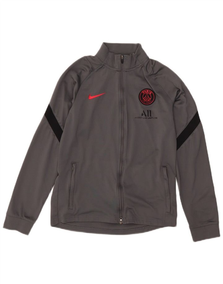 Nike Garçon Paris Saint-Germain Survêtement Top Veste 12-13 ans Grand Gris