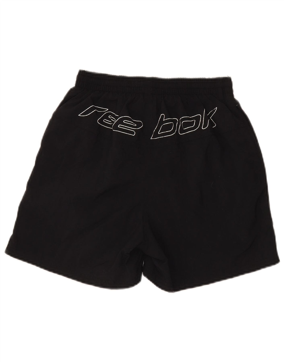 REEBOK Short de Sport Graphic Homme XS Noir Nylon