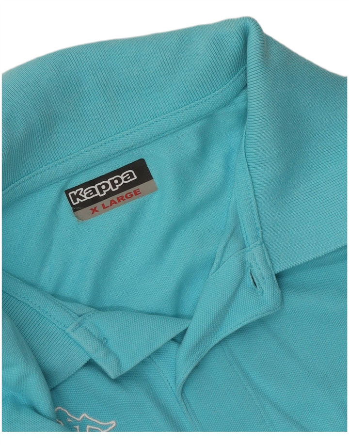 Kappa Polo Homme XL Bleu