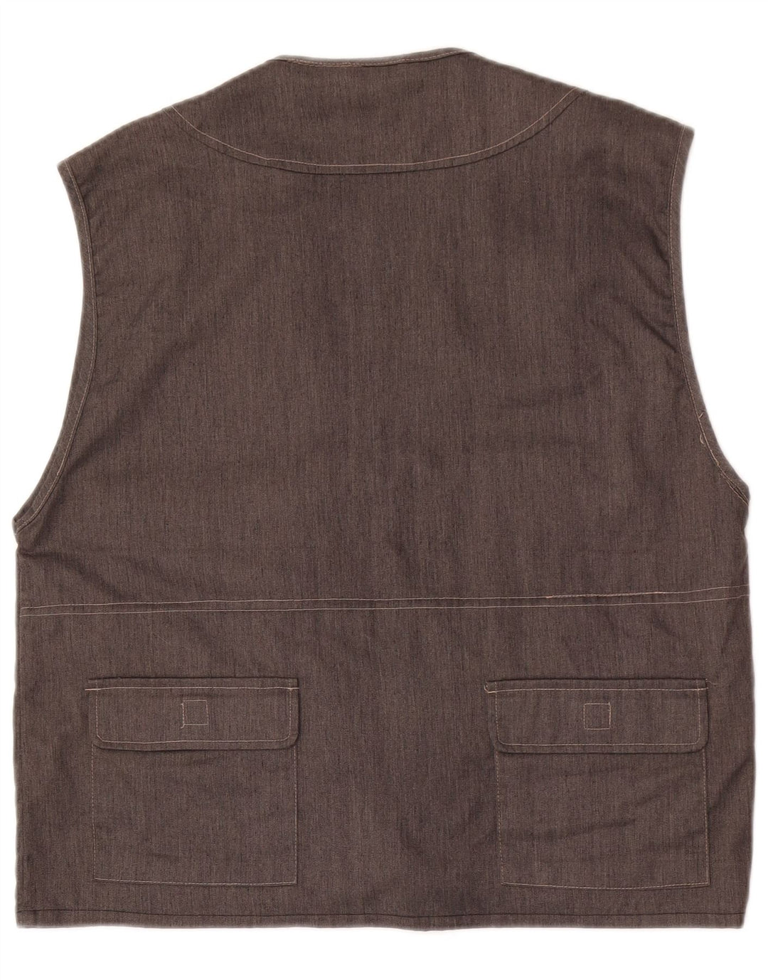 Sotto Zero Gilet utilitaire pour homme UK 40 Large Gris Coton