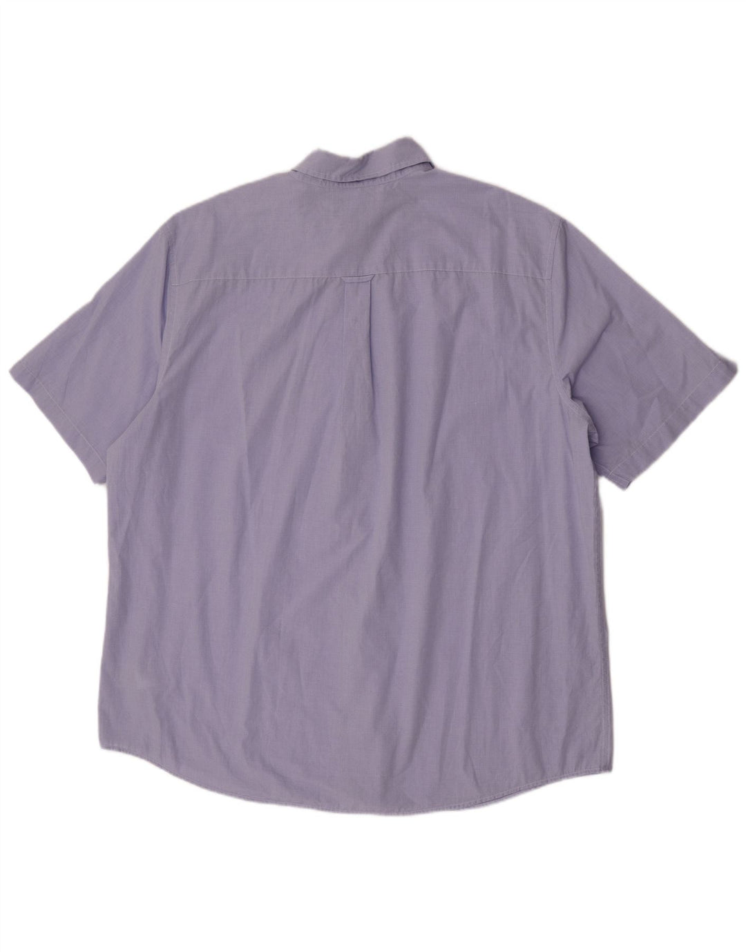 Chaps Chemise à manches courtes pour homme 2XL Violet pied-de-poule en coton