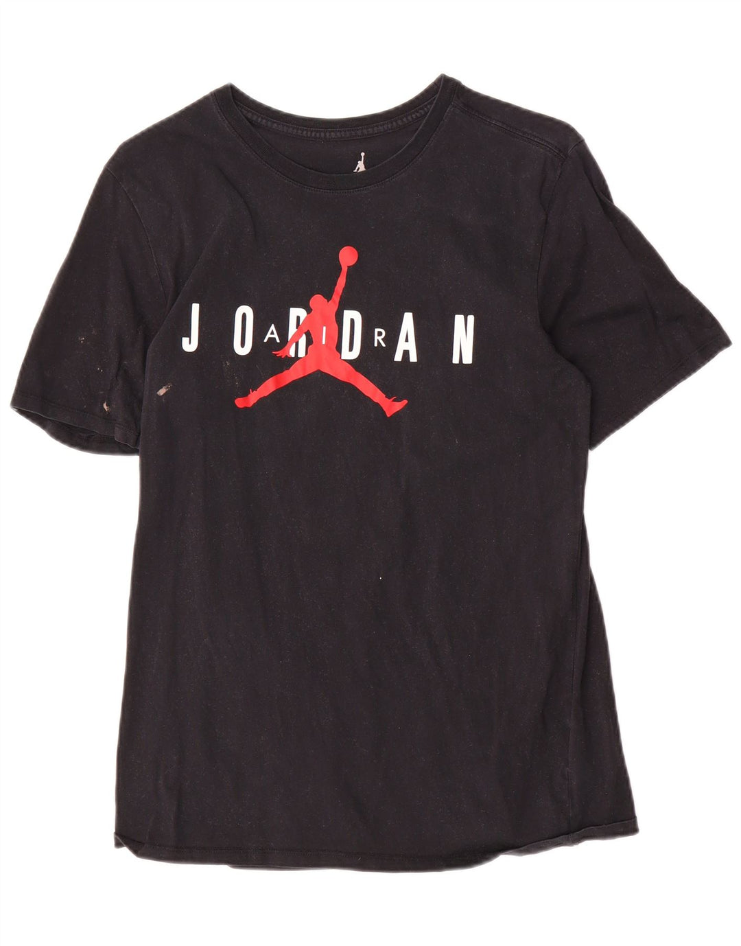 Jordan T-shirt graphique pour homme en coton noir moyen