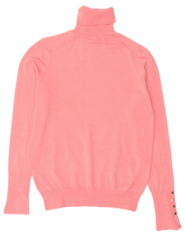 Zara Pull col roulé pour femme UK 10 Petit Rose