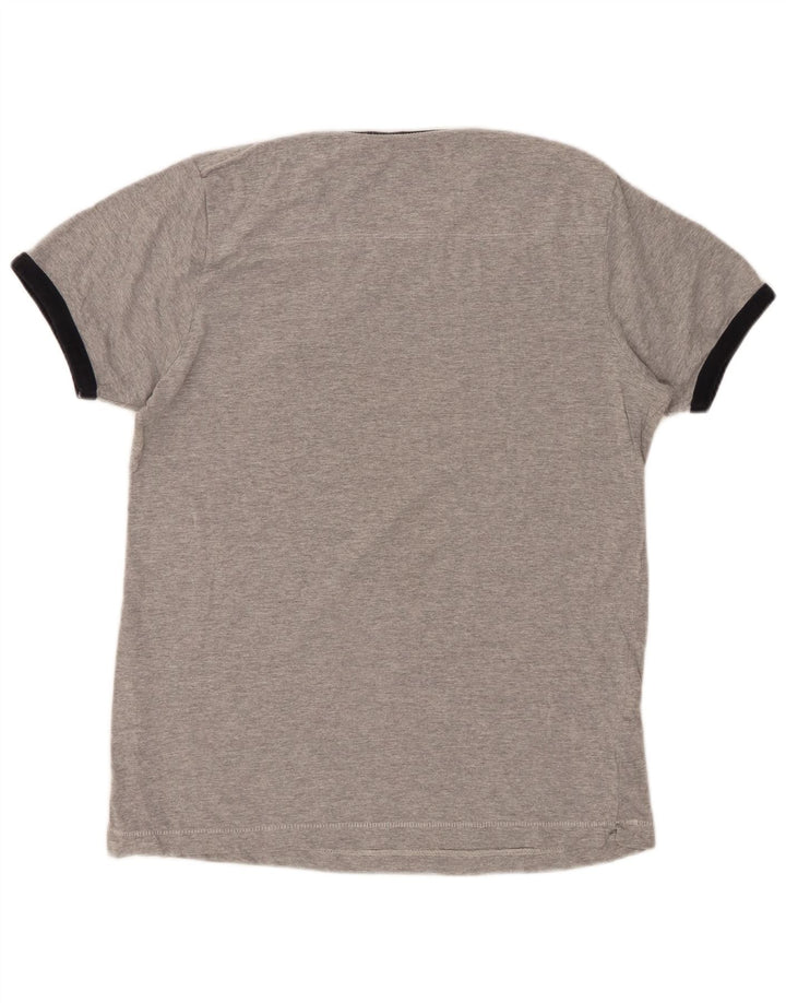 FRENCH CONNECTION T-Shirt Homme Gris Moyen Coton