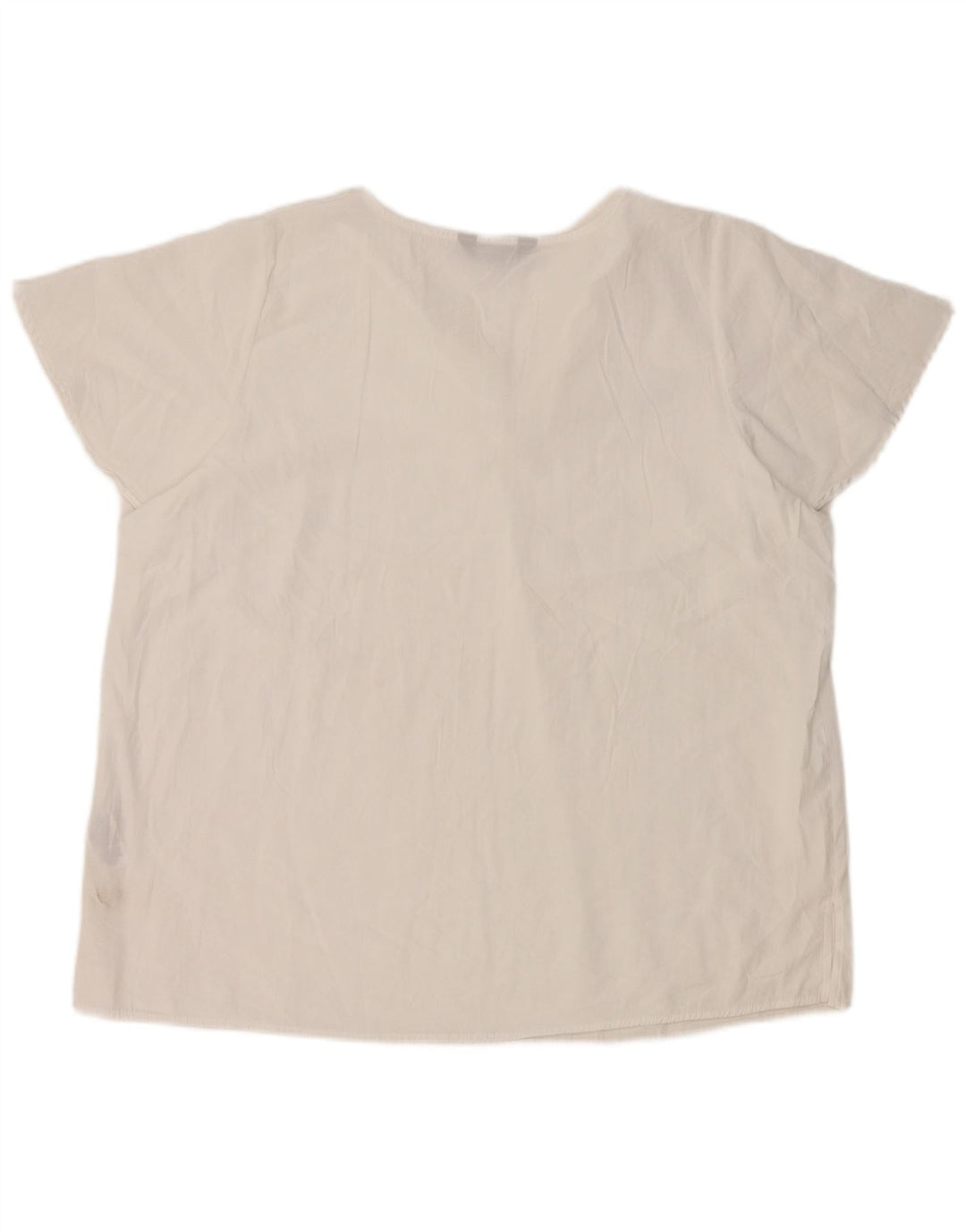 Marks & Spencer Chemisier pour femme UK 20 2XL Blanc Viscose