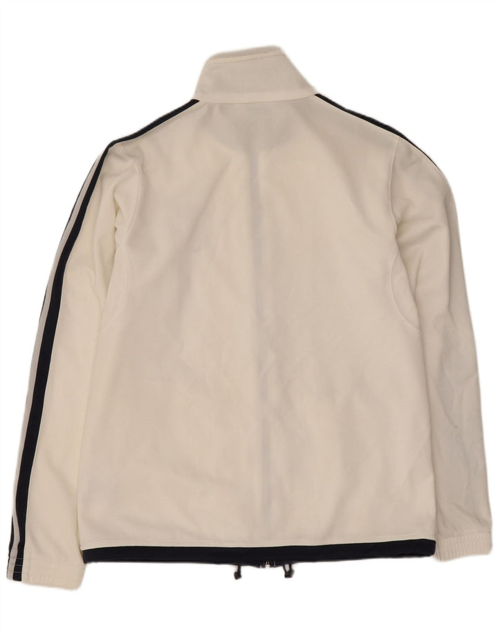 Diadora Veste de survêtement pour homme UK 36 Small Blanc Colorblock Polyester