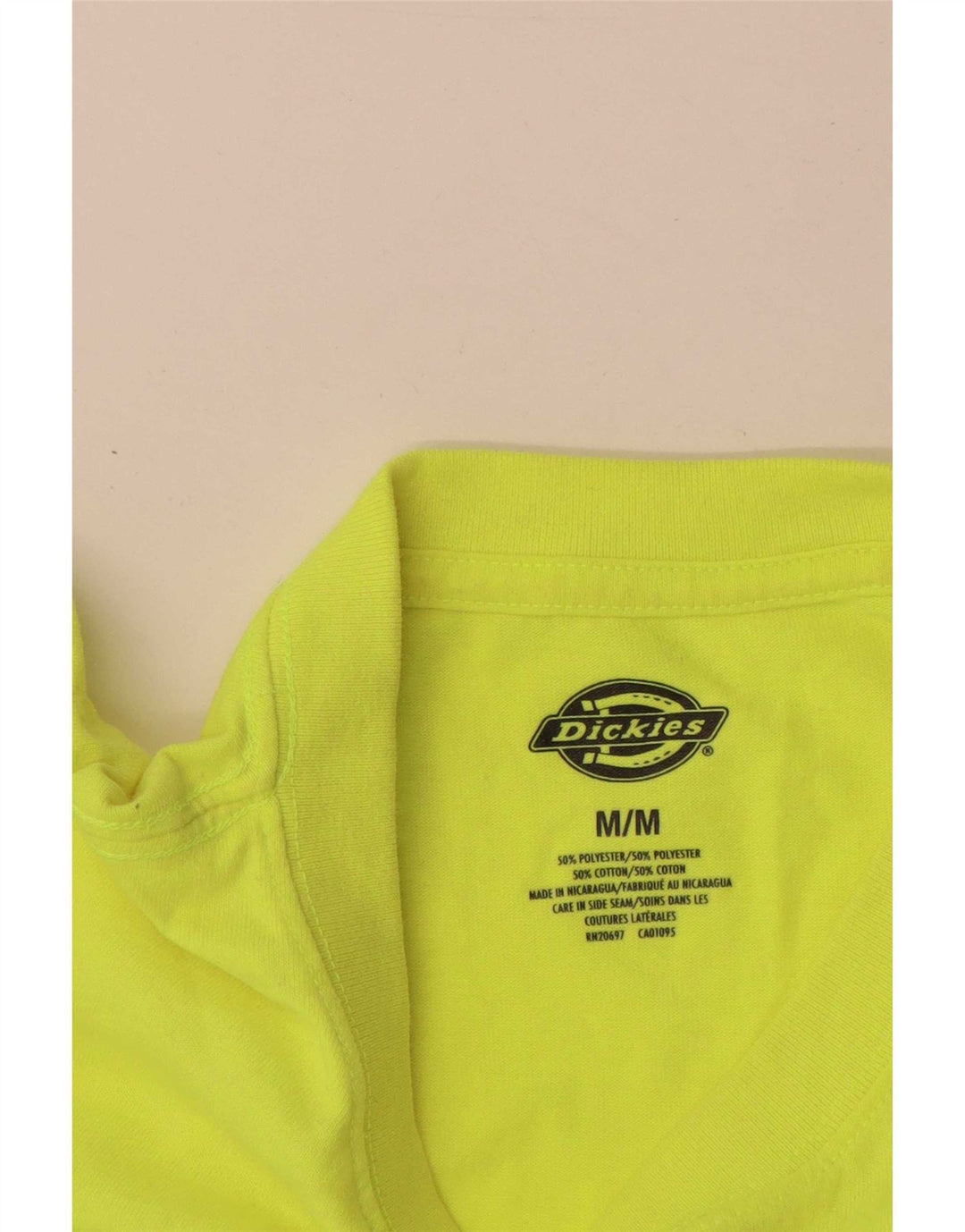 Dickies Haut à Manches Longues Homme Vert Moyen Polyester