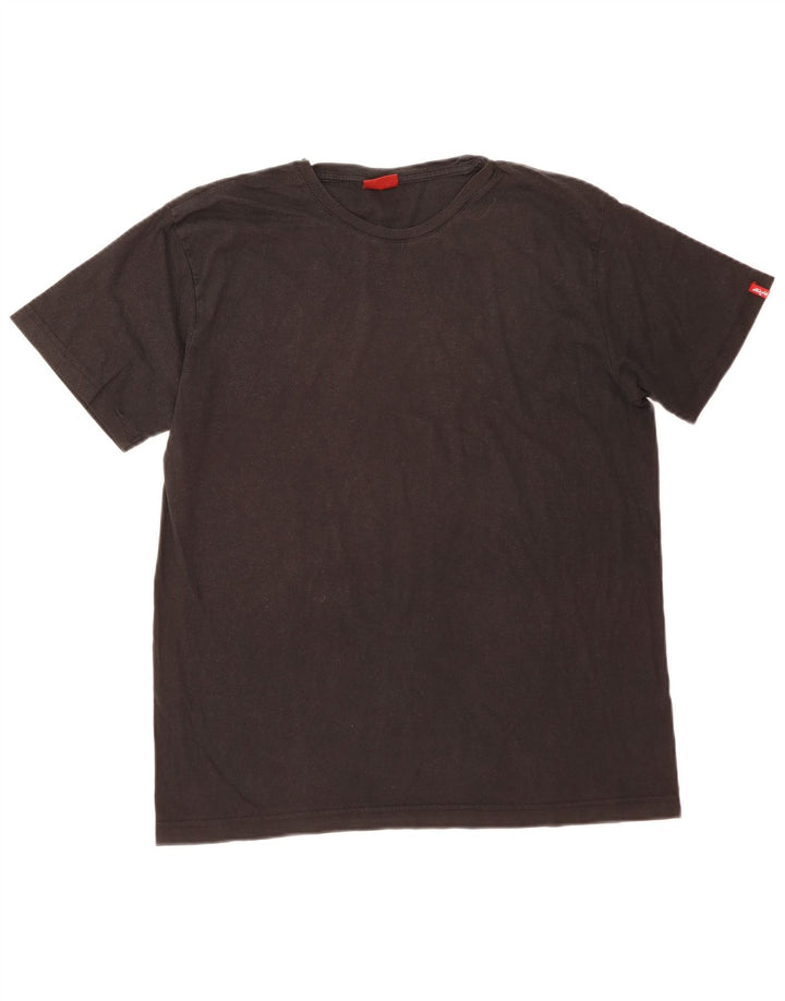 LEVI'S T-Shirt Homme Top XL Noir Coton