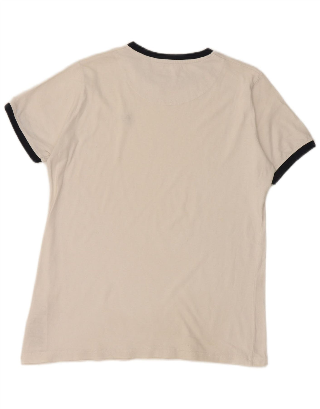 LYLE & SCOTT Haut T-Shirt Garçon 12-13 ans Blanc Coton