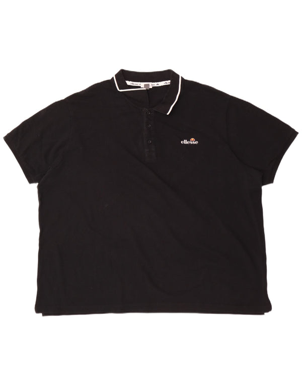 Ellesse Polo Homme 3XL Noir Coton