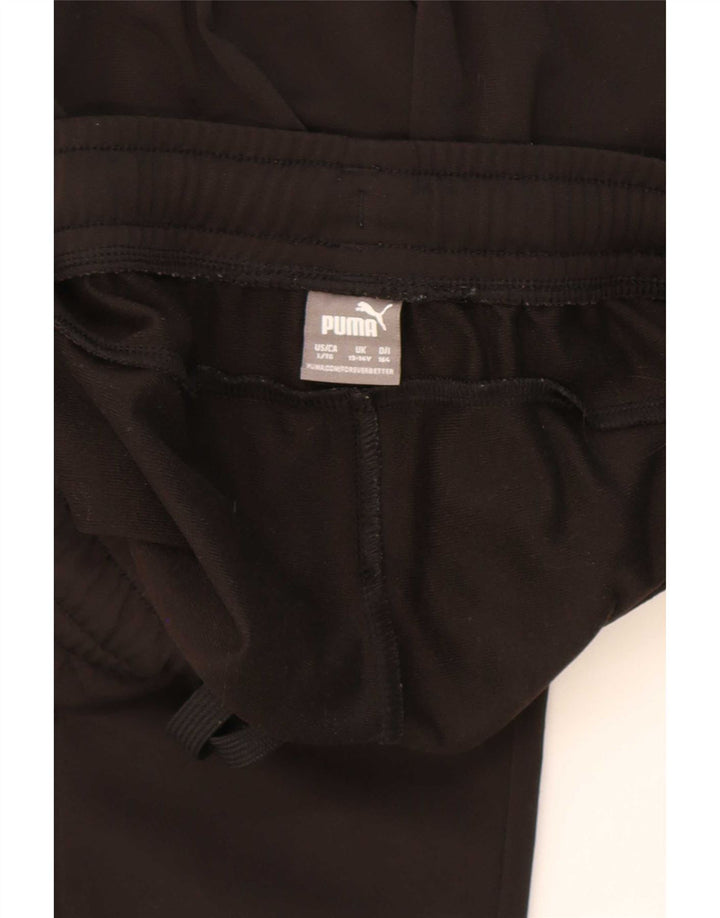 Puma Pantalon de survêtement garçon 13-14 ans Noir Polyester