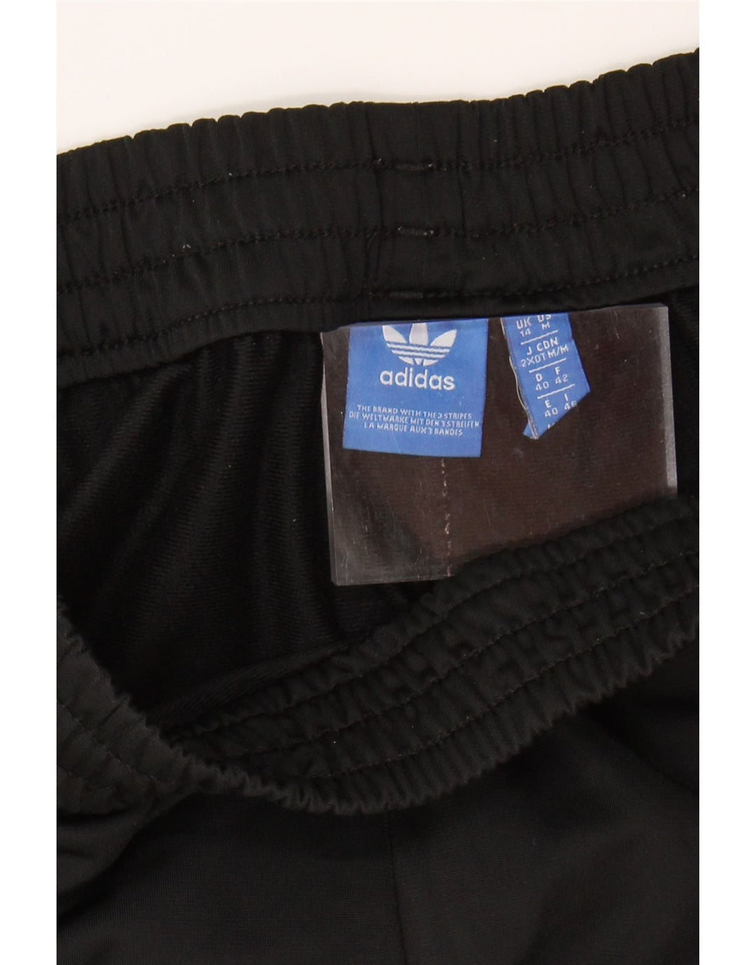 ADIDAS Womens Sport Shorts UK 14 Medium Black Polyester