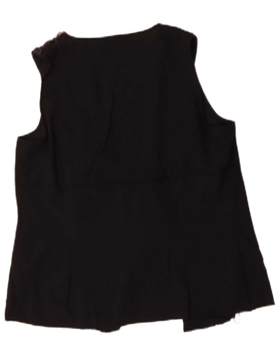 Marks & Spencer Haut chemisier sans manches autographe pour femme UK 12 Noir moyen