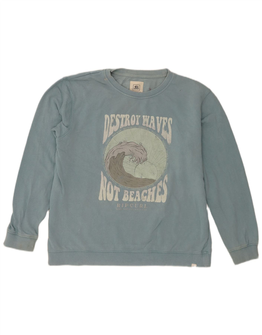 Rip Curl Sweat-shirt graphique pour homme en coton bleu petit