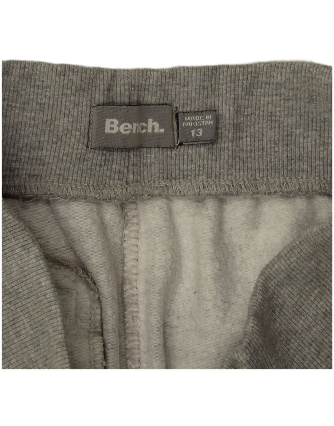 Bench Pantalon de Survêtement Garçon Joggers 12-13 ans Gris Coton