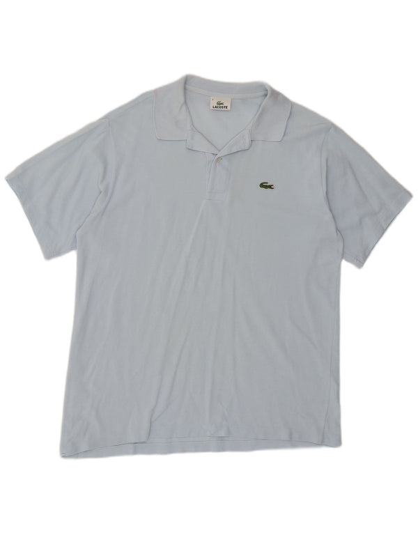 Lacoste Polo Homme Taille 4 Coton Bleu Moyen