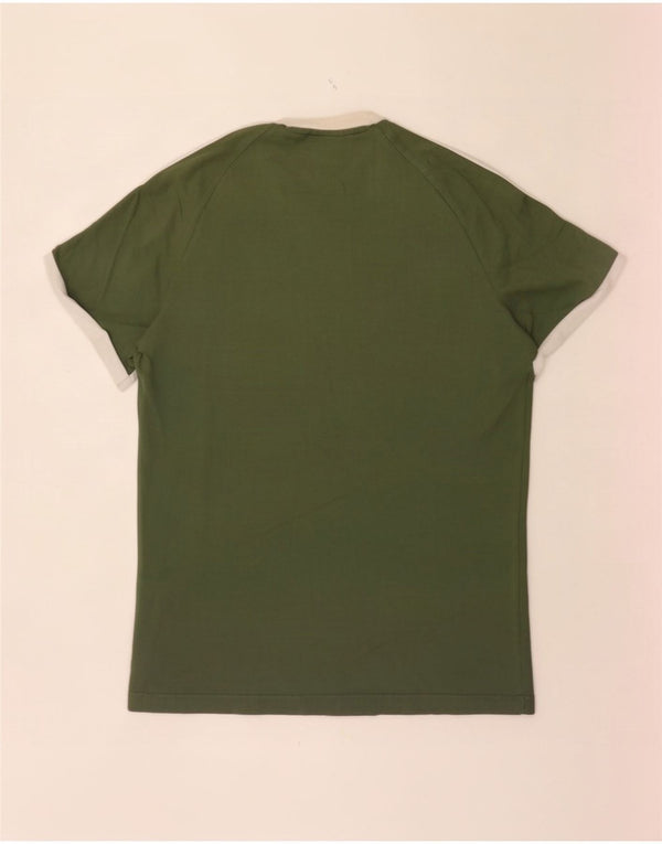 Adidas T-Shirt Homme Haut Large Vert Coton