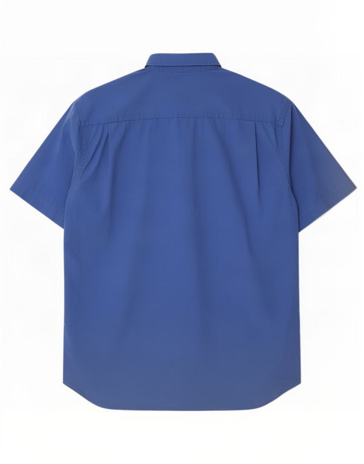 Think Pink Chemise à manches courtes pour hommes 2XL Bleu