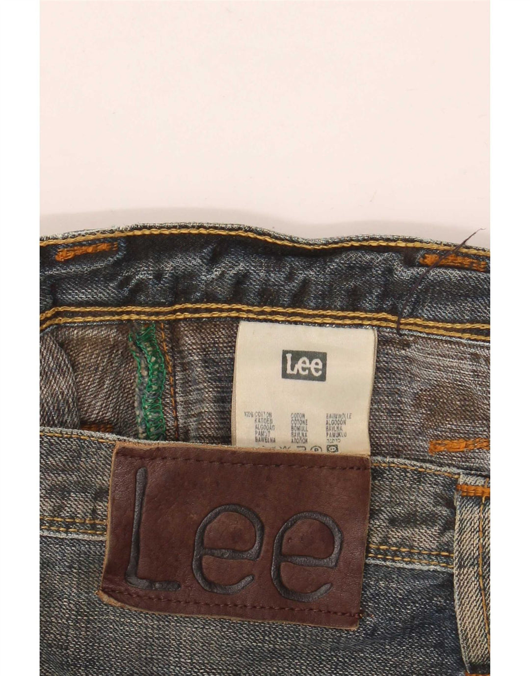 Lee Jean droit homme W34 L34 bleu coton