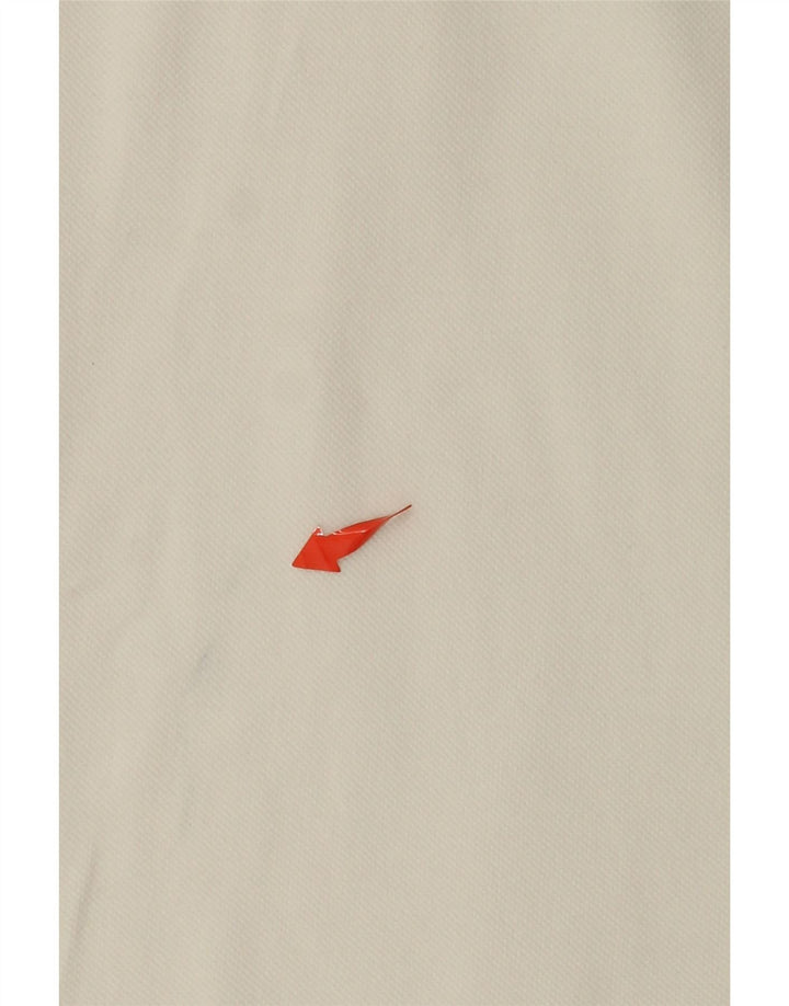 KAPPA Polo sans manches pour femme UK 12 en coton blanc moyen