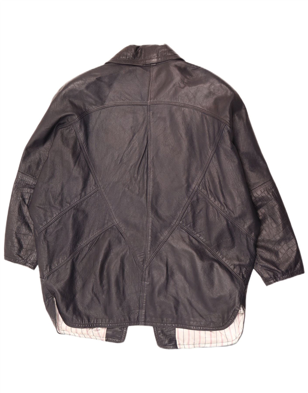vintage Femme Veste surdimensionnée surdimensionnée EU 40 Moyen Violet