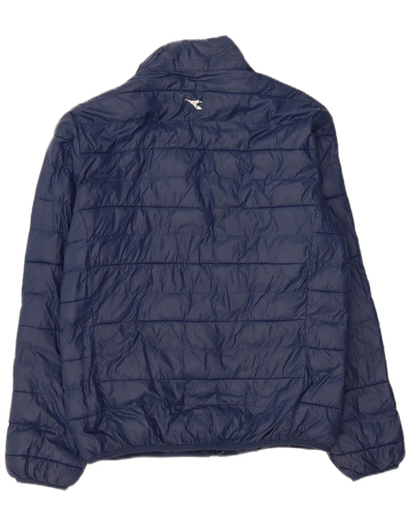 DIADORA Veste matelassée homme UK 42 XL Bleu Marine Polyamide