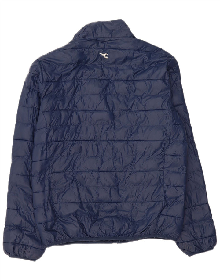 DIADORA Veste matelassée homme UK 42 XL Bleu Marine Polyamide