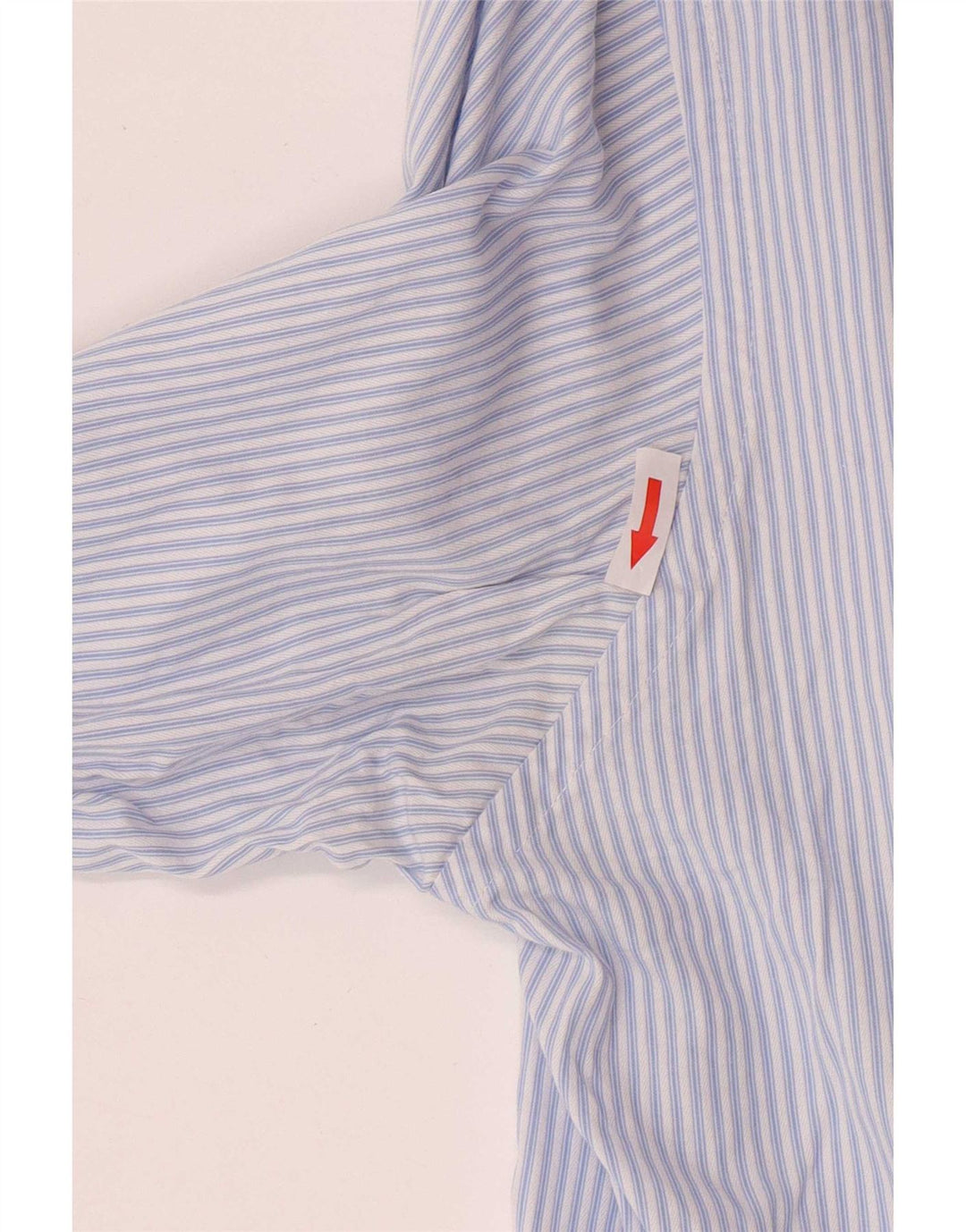 Calvin Klein Chemise Homme Taille 15 1/2 Coton Rayé Bleu Moyen