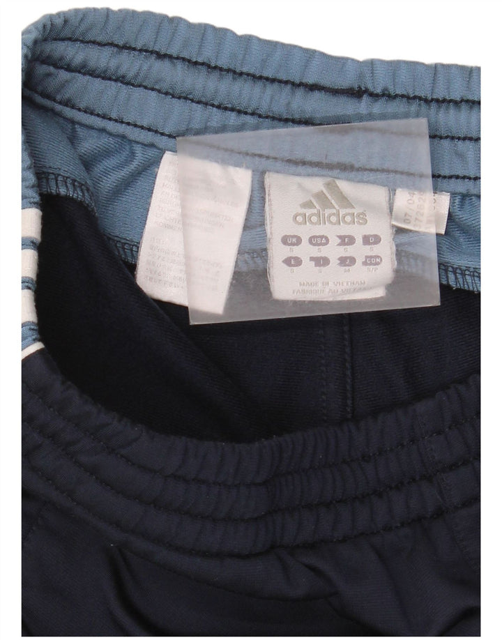 Adidas Pantalon de survêtement pour homme Small Bleu marine Colorblock Polyester