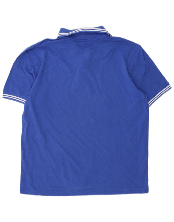 Kappa Mens Polo Shirt XL Blue Cotton
