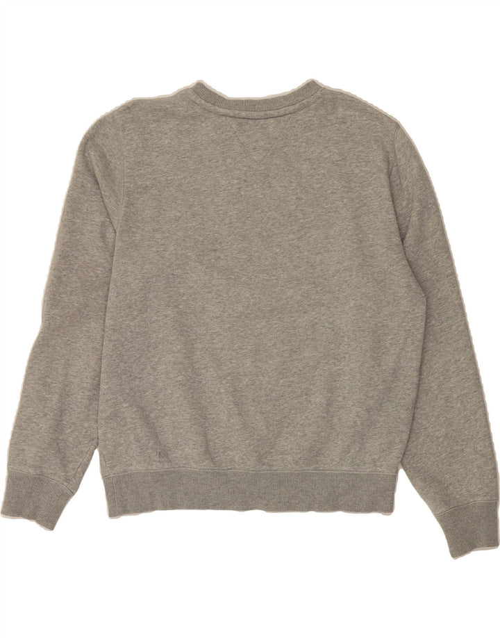 TOMMY HILFIGER Mens Sweatshirt Jumper Medium Grey Vintage Tommy Hilfiger and Second-Hand Tommy Hilfiger from Messina Hembry 