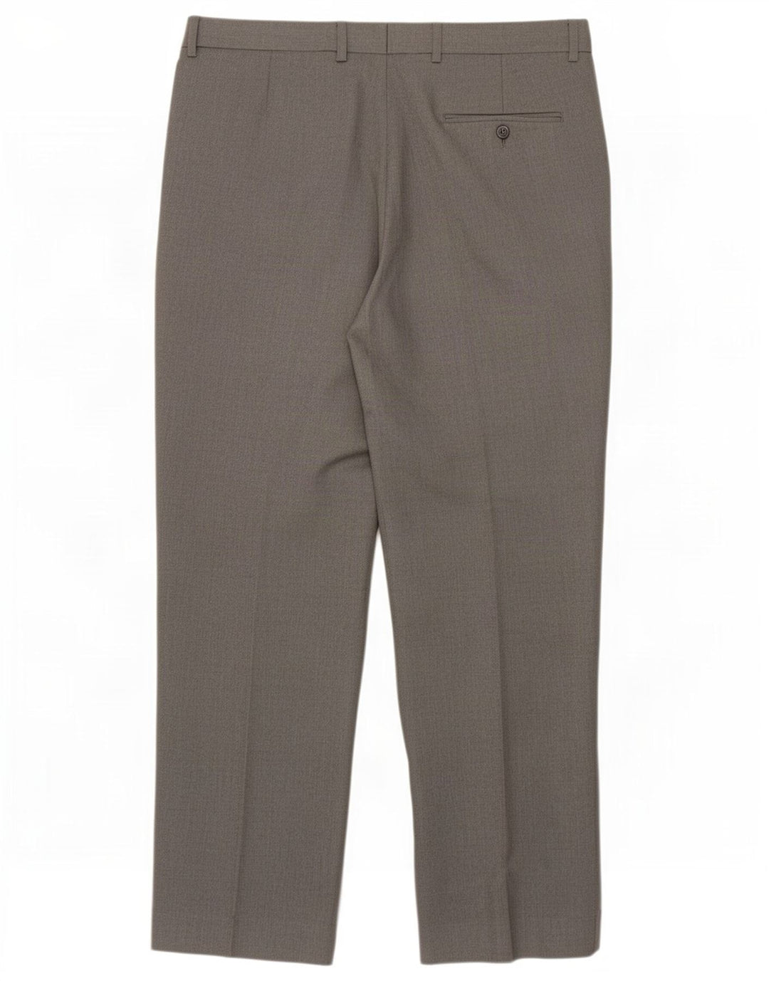 Marks & Spencer Pantalon de costume coupe classique pour homme W36 L29 Gris Polyester