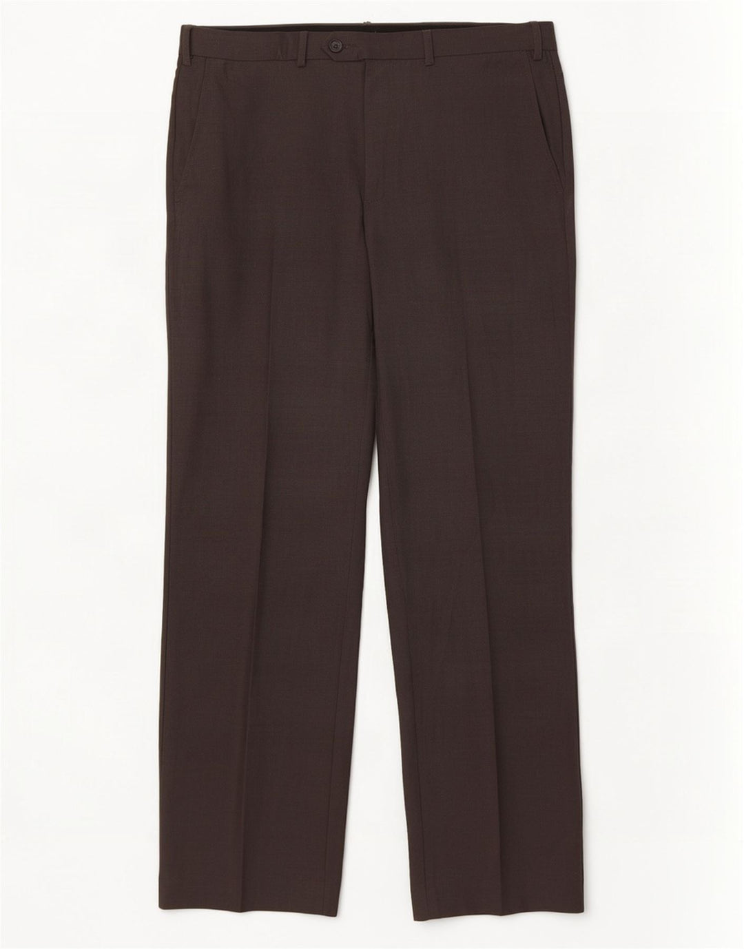 Marks & Spencer Pantalon de Costume Droit Homme W36 L31 Gris Laine
