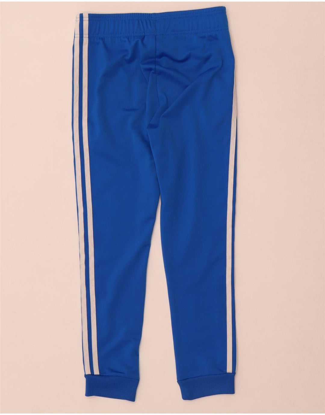 Adidas Pantalon de survêtement garçon Joggers 9-10 ans Bleu Polyester