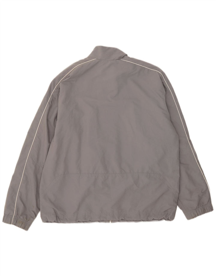 Nike Veste de survêtement pour homme UK 41/43 Large Gris Colorblock Polyester