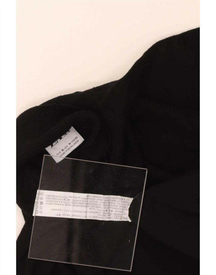 Zara Pull Col Roulé Homme Noir Moyen Viscose