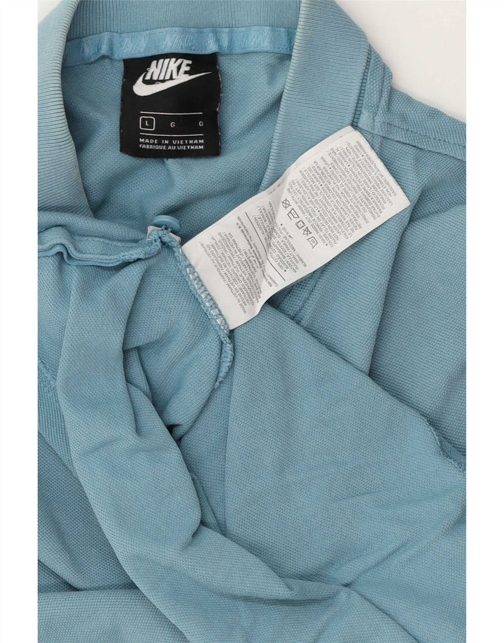 Nike Polo Homme Grand Bleu Coton