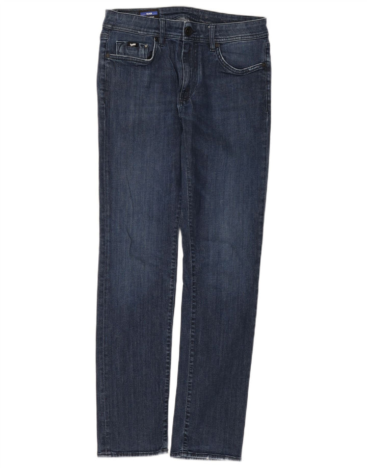 Gas Jean Slim Femme W31 L32 Bleu Coton