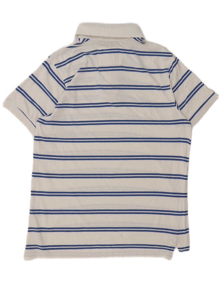 Richfield Polo Homme XL Blanc Rayé Coton