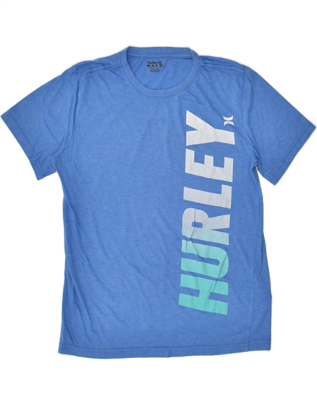 HURLEY Boys Graphic T-Shirt Top 13-14 Years XL Blue Cotton | Vintage Hurley | Thrift | Second-Hand Hurley | Used Clothing | Messina Hembry 
