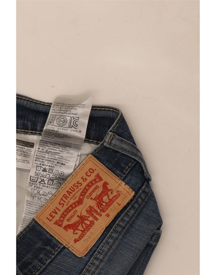 Levi's Jean Slim 511 Homme Bleu W32 L26 Coton
