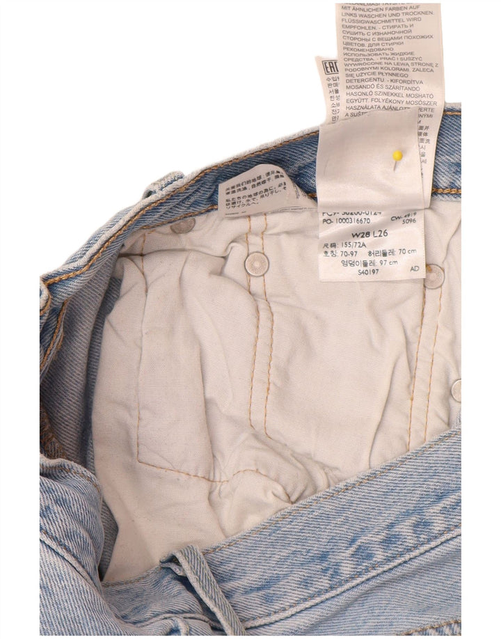 LEVI'S Jean Droit 501 Homme W28 L26 Bleu Coton