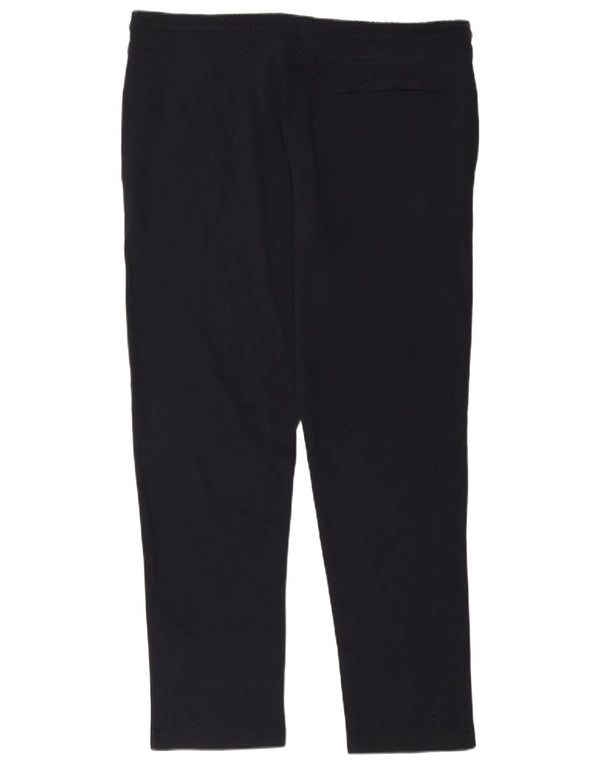 Marks & Spencer Pantalon de survêtement pour femme UK 18 XL Bleu marine Coton