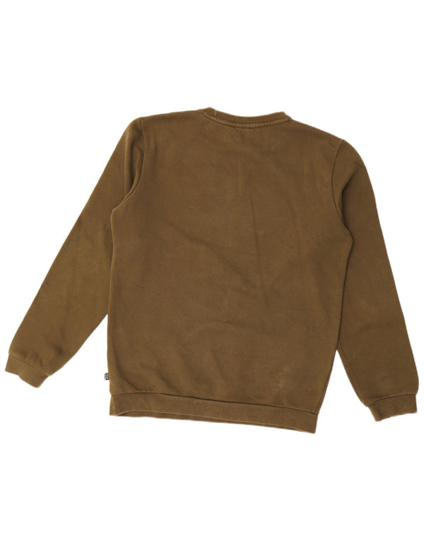 Puma Sweat-Shirt Graphique Garçon 15-16 ans Kaki Coton