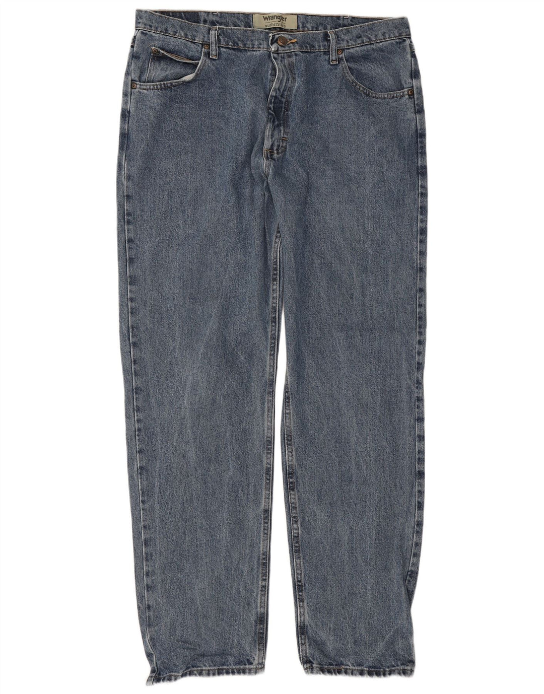 Wrangler Jean droit homme W38 L34 bleu coton