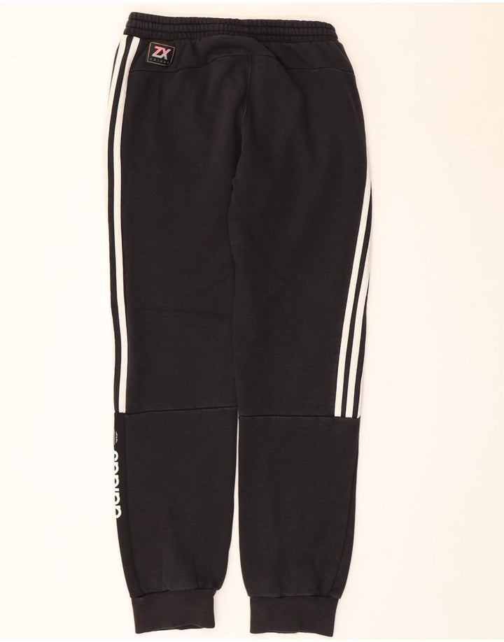 Adidas Pantalon de survêtement graphique pour homme en coton noir Taille S