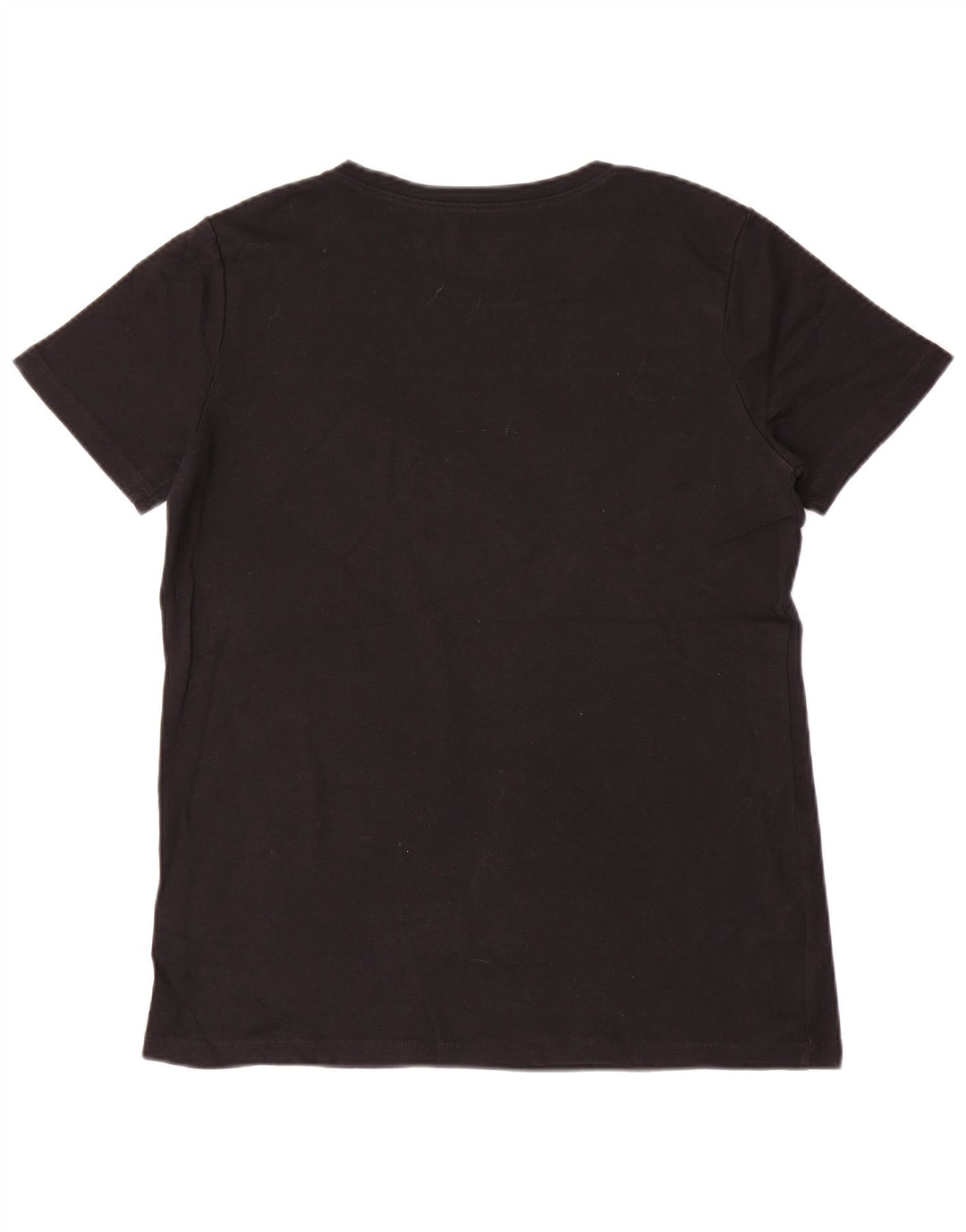 EDDIE BAUER T-Shirt Femme Top UK 18 XL Coton Noir